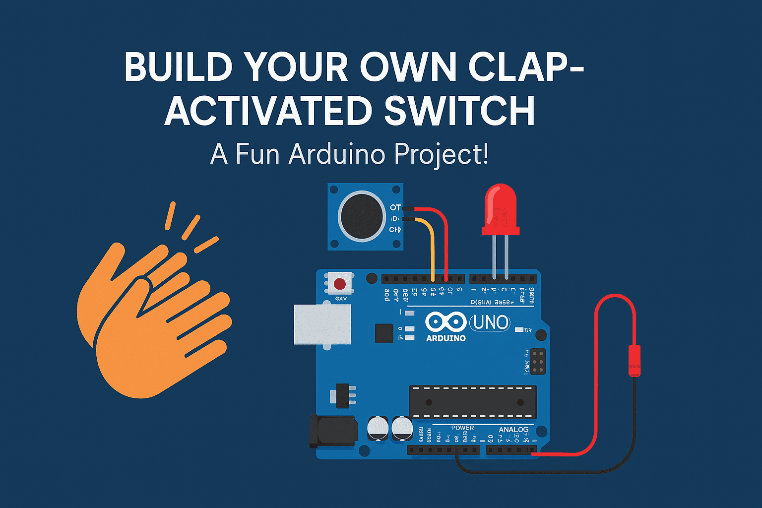 Build Your Own Clap-Activated Switch: A Fun Arduino Project!